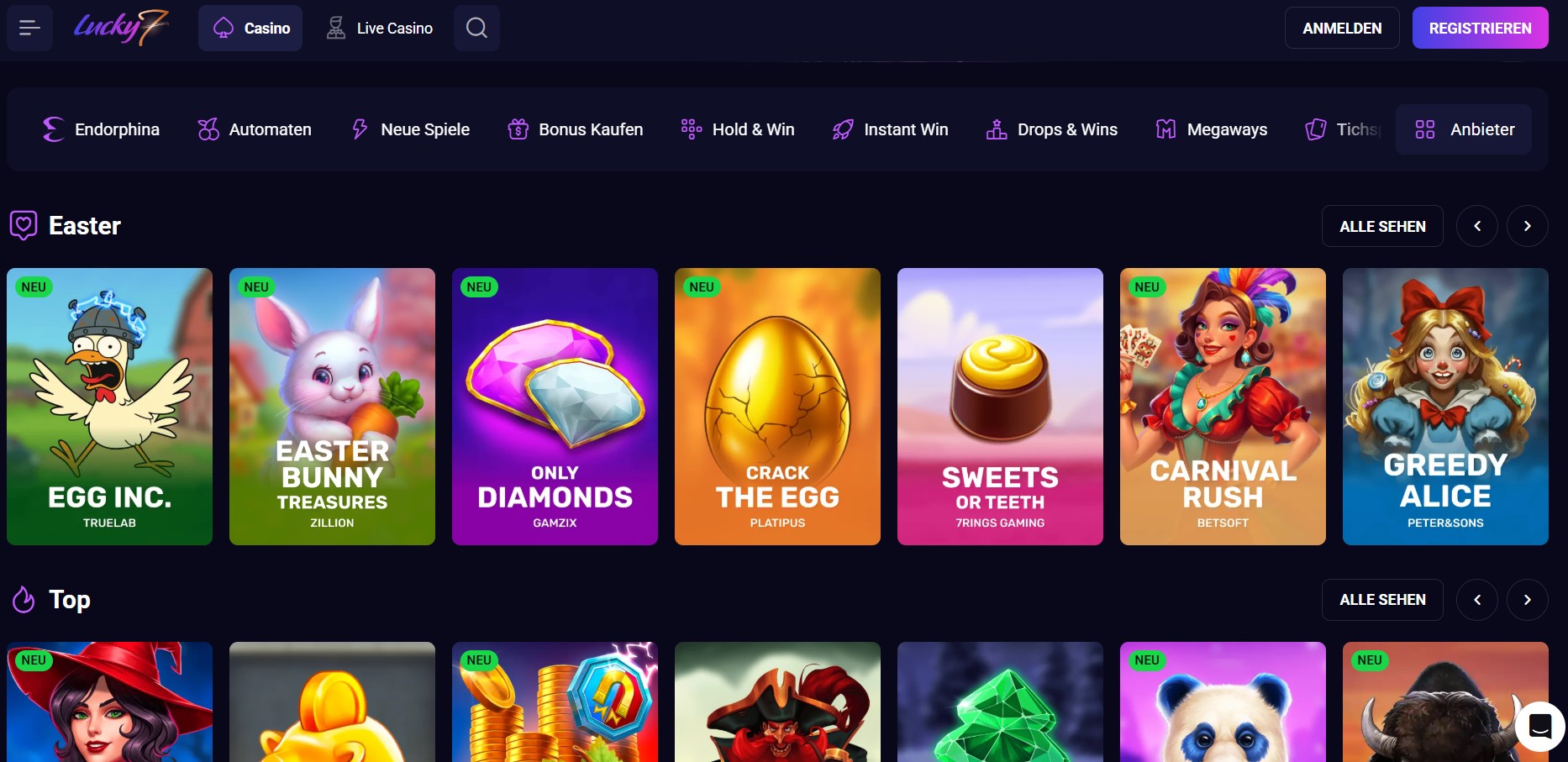 Lucky7even Casino